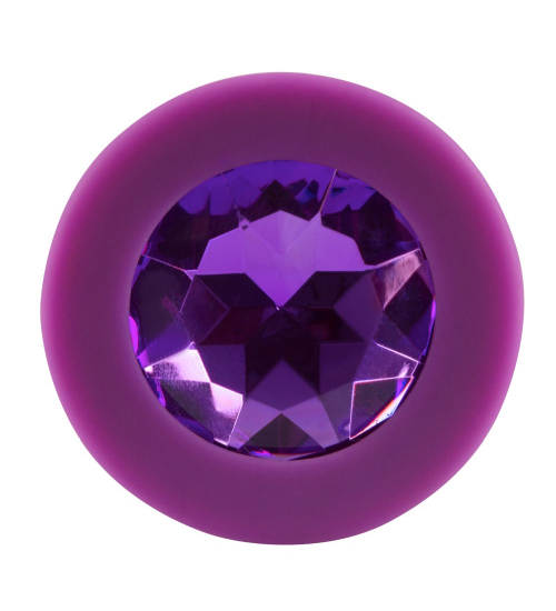 Dop violet cu cristal - silicon
