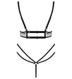 Body negru cu un choker