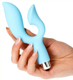 Vibrator dublu albastru