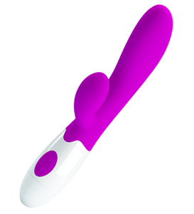 Vibrator iepuraș subțire - 30 de moduri de vibrație
