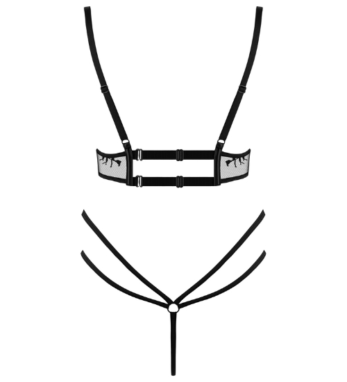 Body negru cu un choker