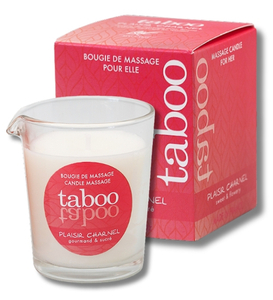 Lumânare de masaj Taboo - cacao dulce