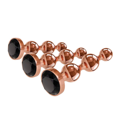 Set de dopuri anale metalice