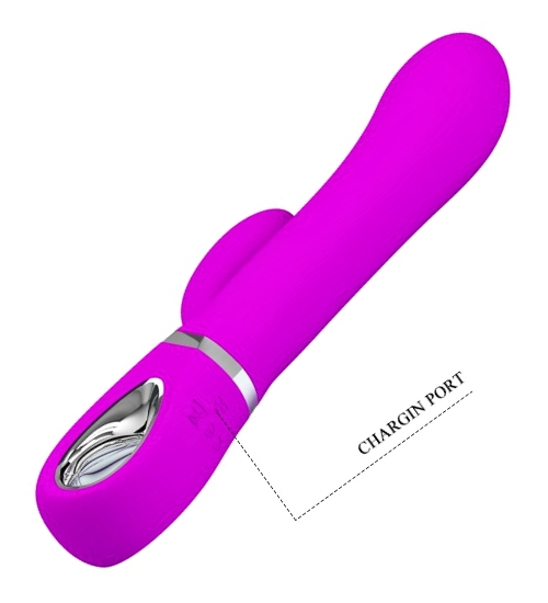 Vibrator rotativ violet