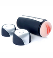 USB dublu vibratoare masturbator