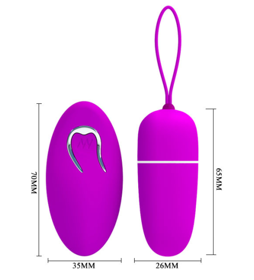 Ou vibrator fără fir - 12 moduri - Hit
