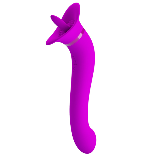 Vibrator cu limba - Pretty love