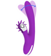 Vibrator iepuraș cu stimulare a punctului G