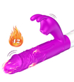 Vibrator de silicon încălzit cu 7 moduri de vibrație 
