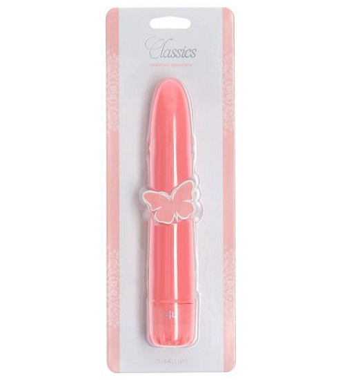 Frumos vibrator clasic roz