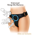 Harnașament Strap-on - Chiloți Harnașament Negru