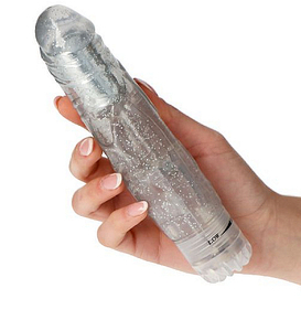 Vibrator cu gel strălucitor