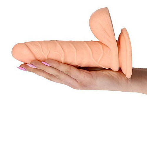 Dildo natural de culoarea cărnii
