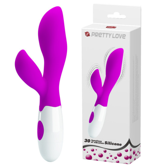Vibrator de lux din silicon - 30 de moduri de vibrație