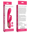 Vibrator USB rezistent la apă cu suliță clitoridiană