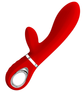 Vibrator pentru punctul G acoperit cu silicon gros