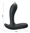 Masor de prostată cu vârf vibrator