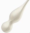 Bile vaginale vibratoare aplatizate - 73,8 g 