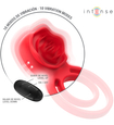 Trandafir vibrator pe un inel cu telecomandă