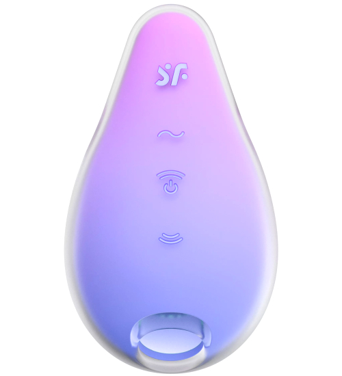 Stimulator clitoridian Mermaid - vibrații + unde de presiune