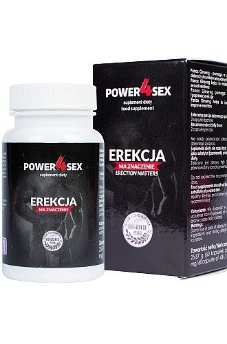 Power4sex - pastile de erecție - Nr. 1