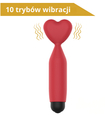 Mini maseur clitoridian - inimă vibratoare