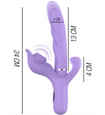 Vibrator triplu de satisfacție