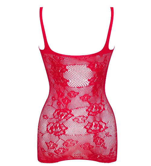 Rochie din dantelă roșie