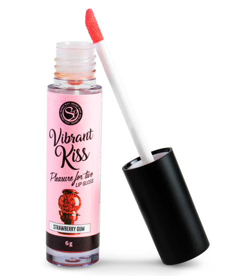 Lip Gloss Vibrant - Vibrant Lip Gloss Cauciuc Căpșuni