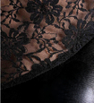 Rochie neagră Wetlook LULU